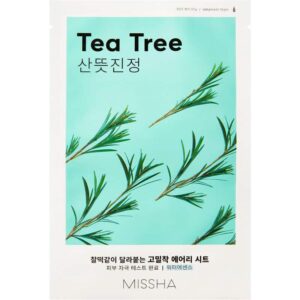 MISSHA Tea Trea sheet mask för torr hy