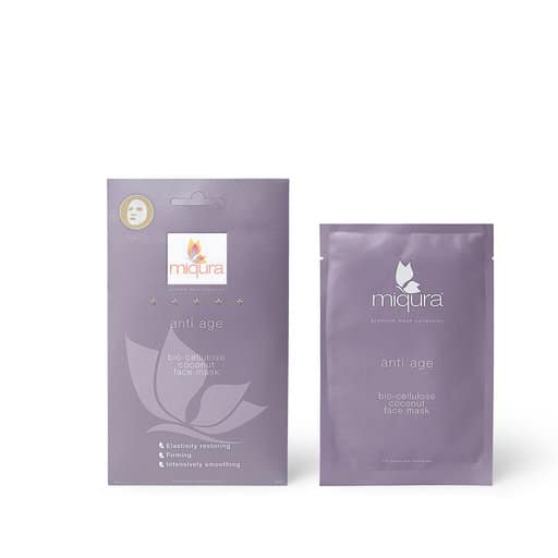 miqura anti age sheet mask