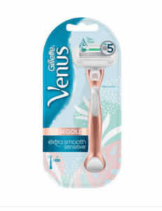 Venus Extra Smooth RoseGold Rakhyvel, 1 Rakblad bäst i test rakhyvel kvinnor